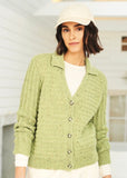 Stylecraft Recreate D/K Ladies V neck Cardigan & Waistcoat Knitting Pattern 10062