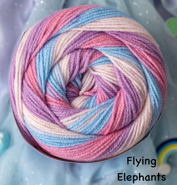 Emu Funfair Swirl Double Knit Yarn