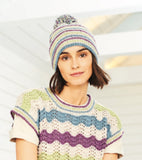 Stylecraft Recreate D/K Sweater, Top & Hat Knitting Pattern 10059