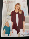 Stylecraft Linen Drape D/K Ladies Knitting Pattern 9509